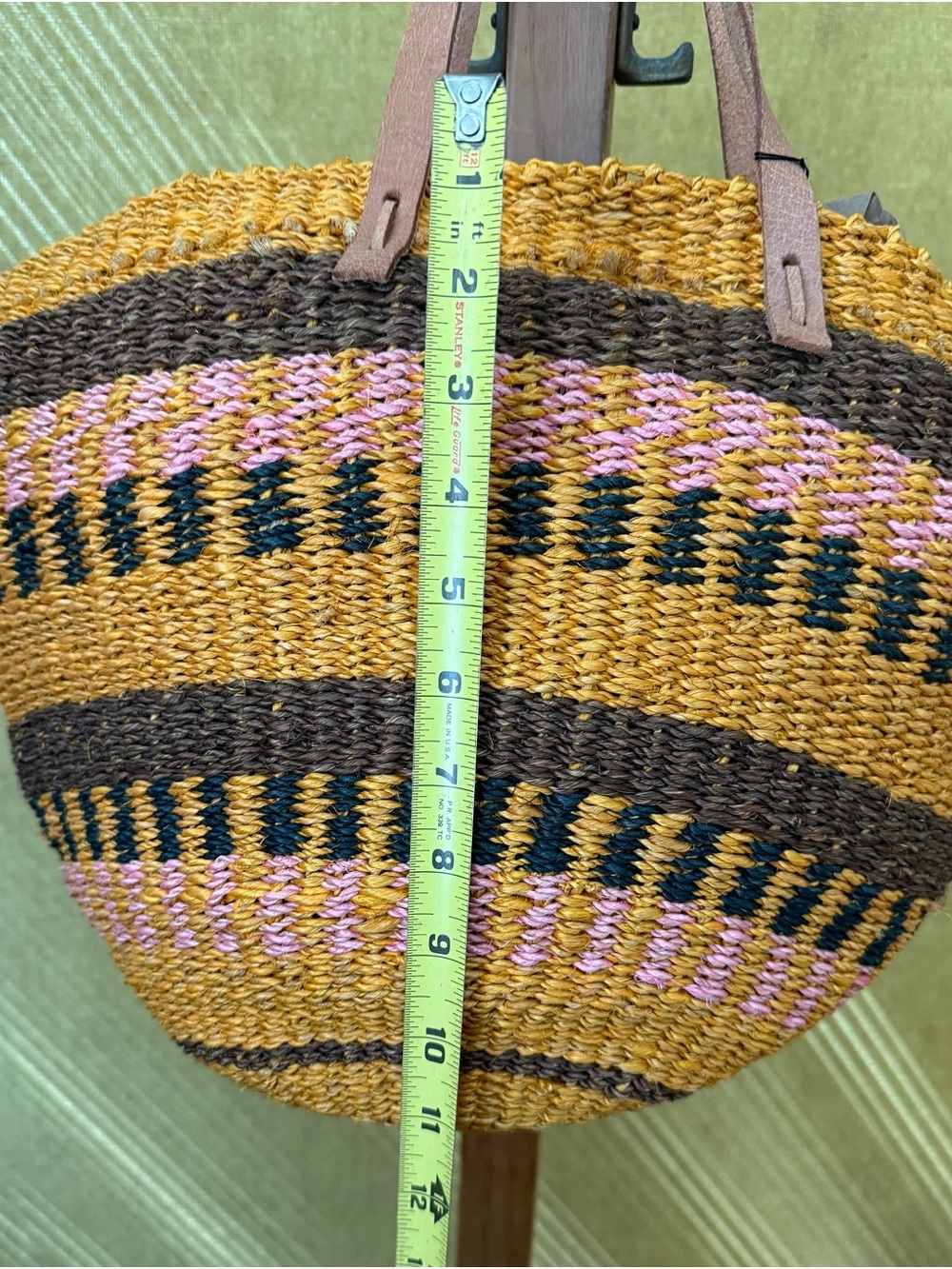 Hand Woven Jute Bag - Picture 5 of 5